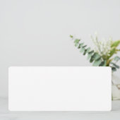Carte Créez votre propre blanc (Debout devant)