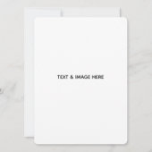 Carte Créez votre propre blanc (Devant)