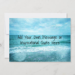 Carte Créez Votre Propre Citation Inspirante Motivationn