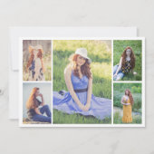 Carte Créez votre propre collage de 5 photos (Devant)