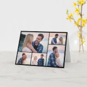 Carte Créez Votre Propre Collage De 5 Photos (Fleur jaune)