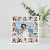 Carte Créez Votre Propre Collage Photo 17 (Debout devant)