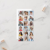 Carte Créez votre propre collection de 18 photos couleur (Devant/Arrière en situation)