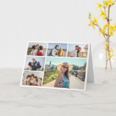 Carte Créez votre propre collection de 6 photos couleur  (Fleur jaune)