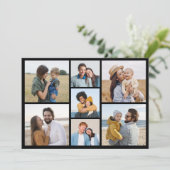 Carte Créez votre propre collection de 7 photos (Debout devant)