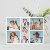 Carte Créez votre propre collection de 7 photos (Debout devant)