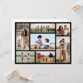 Carte Créez votre propre collection de 7 photos (Devant/Arrière en situation)