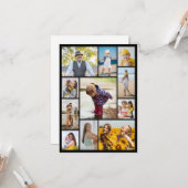 Carte Créez votre propre collection de photos 11 (Devant/Arrière en situation)