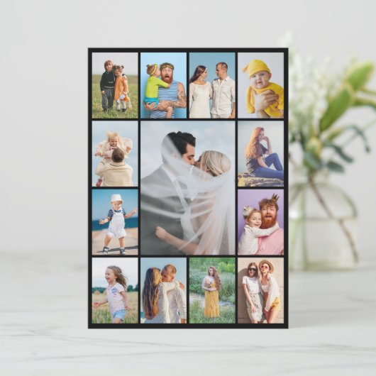 Carte Créez votre propre collection de photos 13 Salutat (Debout devant)