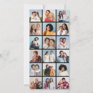 Carte Créez votre propre collection de photos 18 Salutat