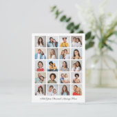 Carte Créez votre propre collection de photos 20 Ajouter (Debout devant)