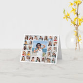 Carte Créez votre propre collection de photos 27 (Fleur jaune)