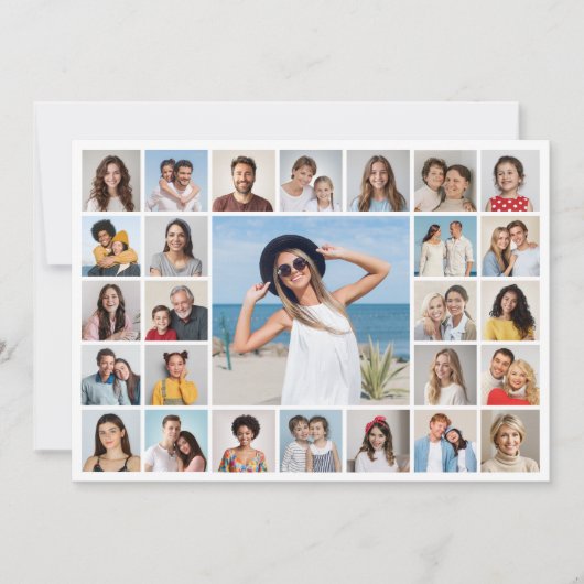 Carte Créez votre propre collection de photos 27 (Devant)