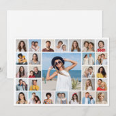 Carte Créez votre propre collection de photos 27 (Devant / Derrière)