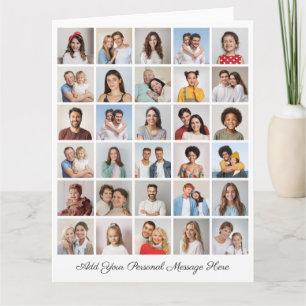 Carte Créez votre propre collection de photos 30 Ajouter