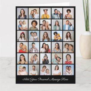 Carte Créez votre propre collection de photos 30 Ajouter