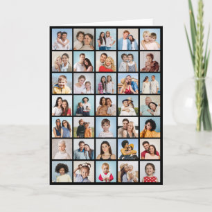 Carte Créez votre propre collection de photos 35 pliée
