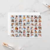 Carte Créez votre propre collection de photos 48 (Devant/Arrière en situation)