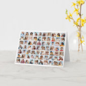 Carte Créez votre propre collection de photos 70 (Fleur jaune)