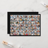 Carte Créez votre propre collection de photos 70 (Devant/Arrière en situation)