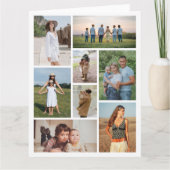 Carte Créez votre propre collection de photos 8 (Devant)