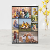 Carte Créez votre propre collection de photos 8 (Fleur jaune)