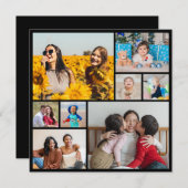 Carte Créez votre propre collection de photos 8 (Devant / Derrière)