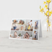 Carte Créez votre propre collection de photos 9 (Fleur jaune)