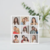 Carte Créez votre propre collection de photos 9 (Debout devant)