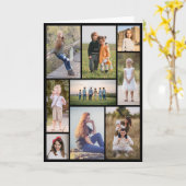 Carte Créez votre propre collection de photos 9 (Fleur jaune)