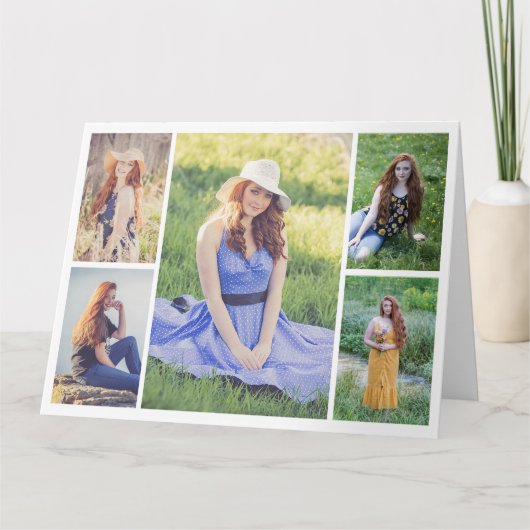 Carte Créez votre propre collection de photos de 5 occas (Devant)