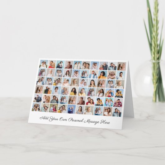 Carte Créez votre propre collection de photos de 60 Ajou (Devant)