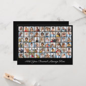 Carte Créez votre propre collection de photos de 60 Ajou (Devant/Arrière en situation)