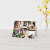 Carte Créez votre propre collection personnalisée de 6 p (Fleur jaune)