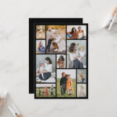 Carte Créez votre propre collection photo 11 (Devant/Arrière en situation)