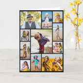 Carte Créez votre propre collection photo 11 (Fleur jaune)