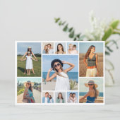 Carte Créez votre propre collection photo 11 (Debout devant)
