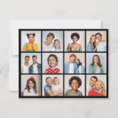 Carte Créez votre propre collection photo 12 (Devant)