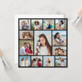 Carte Créez votre propre collection photo 13 (Devant/Arrière en situation)