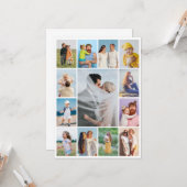 Carte Créez votre propre collection photo 13 (Devant/Arrière en situation)