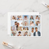 Carte Créez votre propre collection photo 14 (Devant/Arrière en situation)