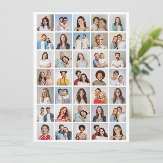 Carte Créez votre propre collection photo 35 (Debout devant)