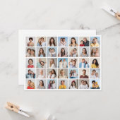 Carte Créez votre propre collection photo 35 (Devant/Arrière en situation)