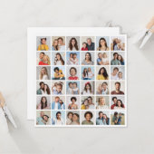 Carte Créez votre propre collection photo 36 (Devant/Arrière en situation)