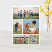 Carte Créez votre propre collection photo 5 (Fleur jaune)