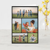 Carte Créez votre propre collection photo 5 (Fleur jaune)