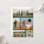 Carte Créez votre propre collection photo 5 (Devant/Arrière en situation)