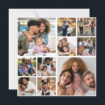 Carte Créez votre propre collection photo de 10 personne<br><div class="desc">Customisez votre propre photographie personnelle. Vous pouvez faire ce produit personnalisé pour des occasions spéciales comme mariages,  anniversaires,  Noël,  Fêtes,  Mémoriaux,  Graduation,  Anniversaires et plus encore. Il peut également être offert en cadeau à votre meilleur ami,  ami proche,  famille et famille.</div>