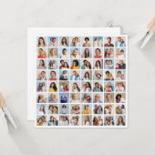 Carte Créez votre propre collection photo de 64 (Devant/Arrière en situation)