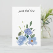 Carte Créez votre propre conception personnalisée (Debout devant)